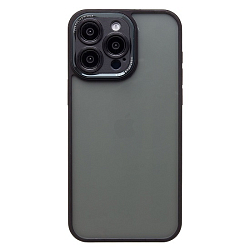 Задняя накладка PC090 для iPhone 15 Pro Max (black) (232213)