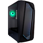 Корпус 1STPLAYER INFINITE SPACE IS6 Black ATX 1x120mm LED TG IS6-BK-1F1