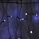 Гирлянда "Бахрома", 1.8 х 0.5 м, свечение белое, 8 режимов