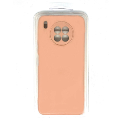 Задняя накладка SILICONE case NEW для Honor 50 Lite молочный