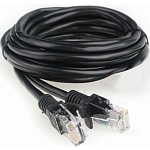 Патч-корд  3.0м ГАРНИЗОН PC-UTP-5e-3-BK кат.5e, черный, литой, многожильный