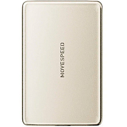Внешний АКБ Movespeed, Magsafe, 1 USB-C, встроенный кабель, 10000mah (YSPBW10) GOLD