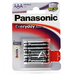 Элемент питания PANASONIC LR03 Everyday Power BL-4 (48/240)