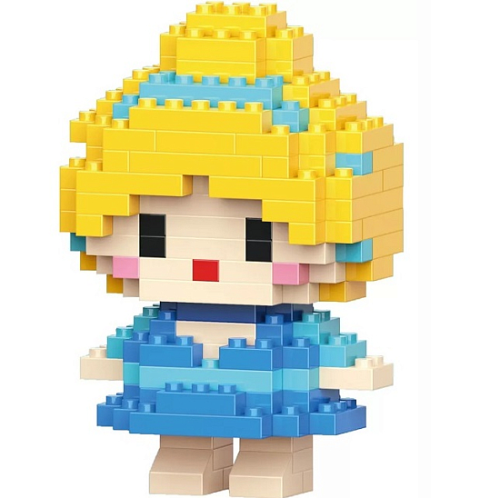 Фигурка-конструктор "Золушка" син 25