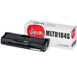 Картридж SAKURA MLTD104S для Samsung ML-1660/1665/1667/SCX-3200/3205, черный, 1500 к.