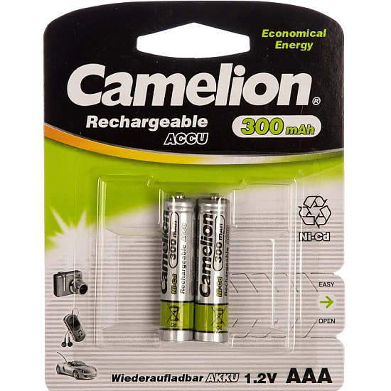 Аккумулятор CAMELION R03 300mAh BL-2