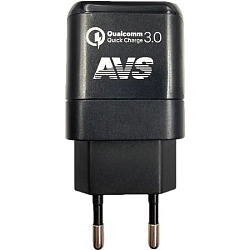Сетевое ЗУ 1USB 1.5-3A AVS UT-713 QC