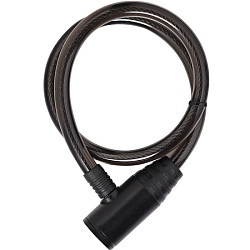 Замок велосипедный SMARTBUY SBT-LK-6010T,, 60 см, трос 10 мм, 2 кл., (1/12/120)