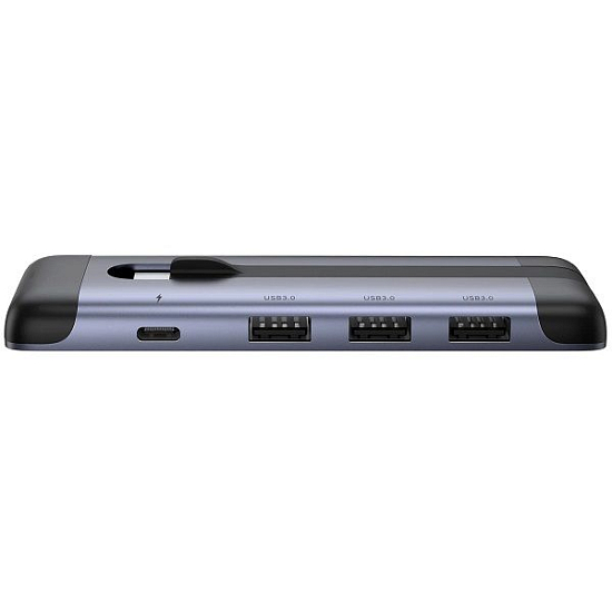 USB Type-C Хаб Ugreen USB-C 5-in-1 (70408) (3xUSB3.0-A/  HDMI/  Type-C)