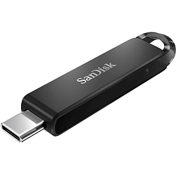 USB 64Gb SanDisk Ultra USB Type-C чёрный, USB 3.1 (SDCZ460-064G-G46)