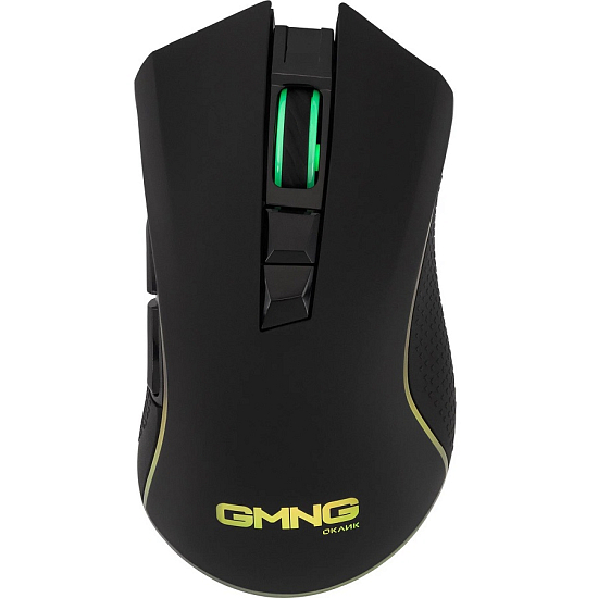 Мышь OKLICK 980GMW черный00dpi) USB (7but)