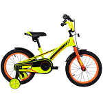 Велосипед  TECH TEAM Quattro 20" неоново зеленый (сталь)