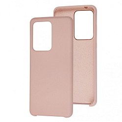 Задняя накладка SILICONE COVER для Xiaomi Poco M3 бежевый