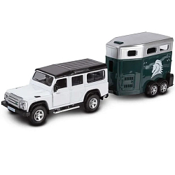 Машина с вагончиком Mobicaro Land Rover Defender 1:32