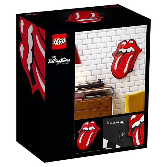 Конструктор LEGO ART 31206 The Rolling Stones Логотип Губы и язык