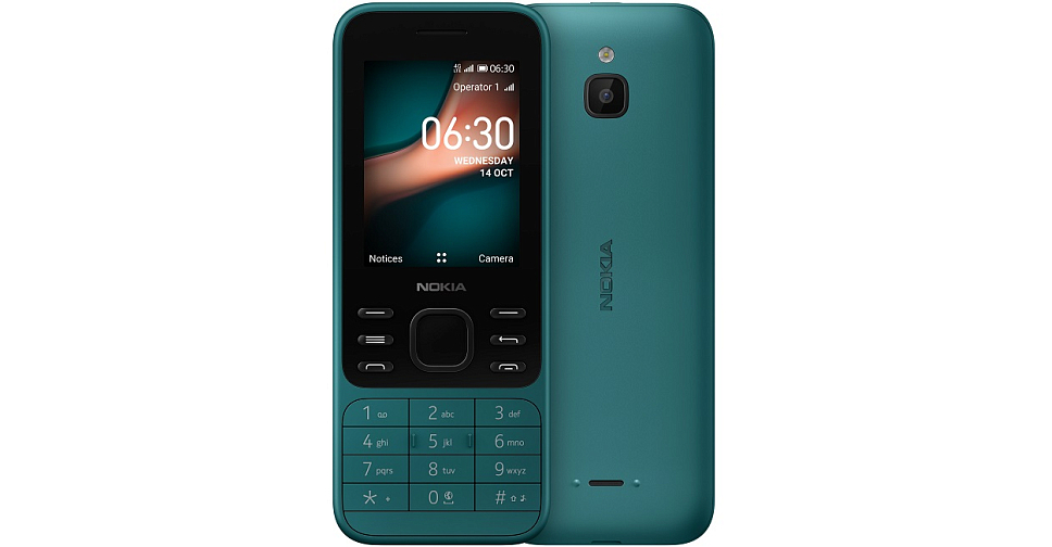 Телефон NOKIA 6300 4G бирюзовый (Уценка) в интернет-магазине TopDisc г ...