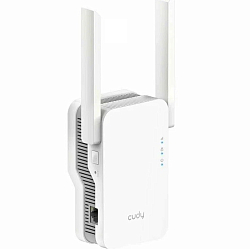 Повторитель WiFi CUDY RE1800 AX1800 10/100/1000BASE-TX/Wi-Fi белый