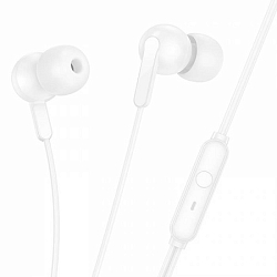 Наушники HOCO M124 Wide, белый, Jack3.5