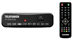 Ресивер DVB-T2 TELEFUNKEN TF-DVBT232 черный