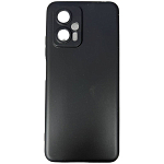 Силиконовый чехол DF для Xiaomi Redmi Note 12T Pro DF xiCase-90 (black)