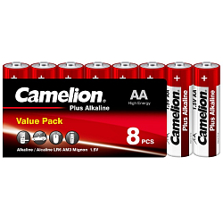 Элемент питания CAMELION LR06 8P Plus Alkaline (8/160/640)