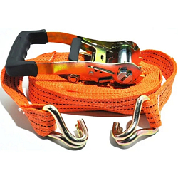 Стяжка ремень для крепления груза ALMEGA  8м. 50мм. (2000кг-4000кг) СТАНДАРТ