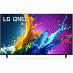 Телевизор LG 43QNED80T6A.ARUB чёрный, 43" QNED