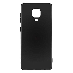 Задняя накладка SILICONE case NEW для Xiaomi Redmi Note 9 Pro/Pro Max/9s черная