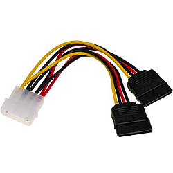 Переходник MOLEX --> 2 х SATA 18см NINGBO