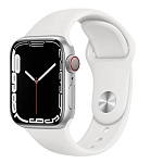 Силиконовый ремешок HOCO Sport для APPLE Watch 42/44/45/49mm, белый