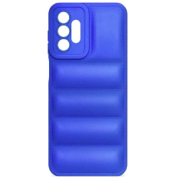 Силиконовый чехол (дутый) DF для Samsung Galaxy A04s/A13 (5G) DF sJacket-06 (blue)