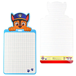 Доска маркерная A4 двусторонняя: клетка/линейка Д4_Ф фигурная, Paw Patrol 7673454