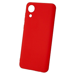 Задняя накладка GRESSO. Коллекция Меридиан для Samsung Galaxy A03 Core (2021) красный