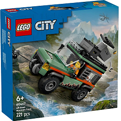 Конструктор LEGO CITY 60447 Внедорожный горный грузовик