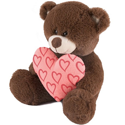 Мягкая игрушка «Мишка стесняшка с сердцем», 23 см