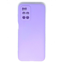 Задняя накладка ZIBELINO Soft Matte для Xiaomi Redmi 10 (сиреневый) защита камеры