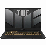 Ноутбук игровой 17.3" ASUS TUF Gaming F17 FX707ZC4-HX076 (Intel Core i5-12500H/ 16 ГБ/ SSD 512 ГБ/ RTX 3050/ DOS) (90NR0GX1-M00610) серый