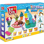Масса для лепки Joy Doh, набор ICE-CREAM SHOP - ФАБРИКА МОРОЖЕНОГО, Машинка для мороженого ICEC-250 pot