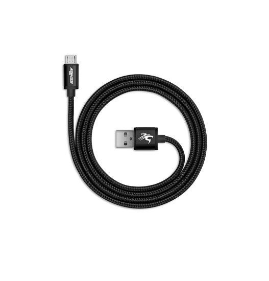 Кабель USB <--> microUSB  1.0м WALKER C110 черный, в пакете
