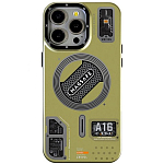 Задняя накладка BIGC MagSafe для iPhone 15 Pro Max Зеленый