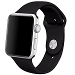 Силиконовый ремешок ISA для Apple Watch 42/44mm (147mm) Черный
