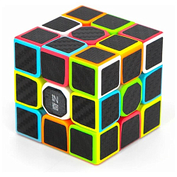 Кубик рубик скоростной QiYi MoFangGe Warrior S Carbon 3x3
