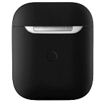 Силиконовый чехол SILICONE CASE для AirPods 1/2 черный
