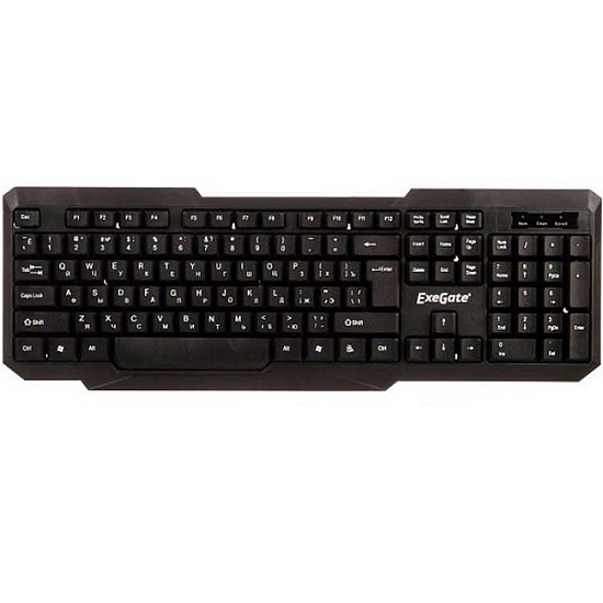 Клавиатура EXEGATE LY-404 черная, USB (EX264084RUS)