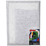 Картина по номерам в плёнке "Халк", Мстители 30х40 см   9302155