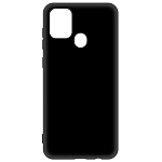 Задняя накладка ZIBELINO Soft Case для Samsung A21S (A217) (черный)