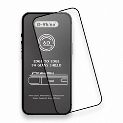 Противоударное стекло G-Rhino для Google Pixel 6a/7a черное