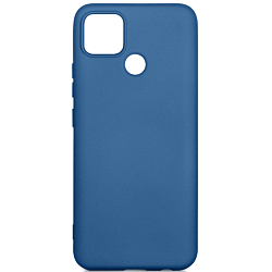 Силиконовый чехол DF для Realme C25/C25s DF rmOriginal-13 (blue) с микрофиброй