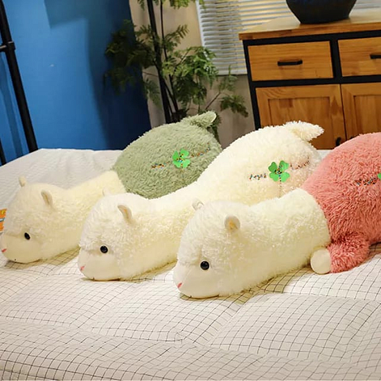 Мягкая игрушка Лама лежит 6729-75