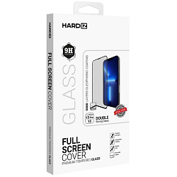 Противоударное стекло HARDIZ Premium для iPhone 13/iPhone 13 Pro черное (HRD186700)